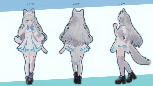 LIME无料练习VRCHAT 护士服（nurse uniform）