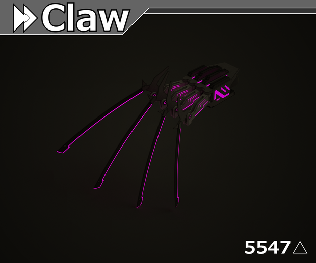 【VRC想定】Claw 鉤爪武器