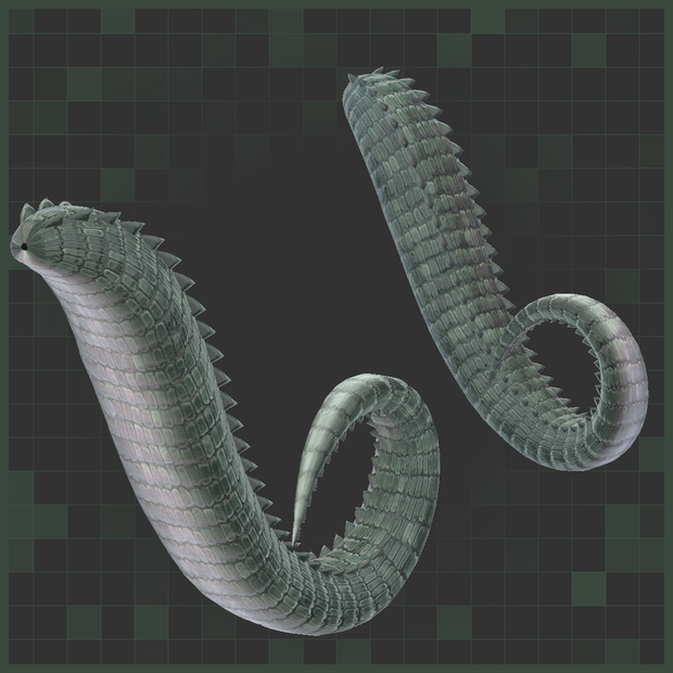 アリゲーターテイル | Alligator tail [VRCHAT]