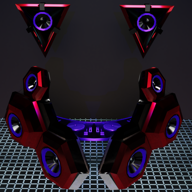 [3Dモデル] DJPOD -NINE-