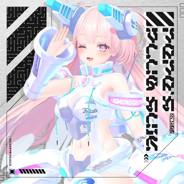 セレスティア対応フルコーデ🤍Fefe's plug suit