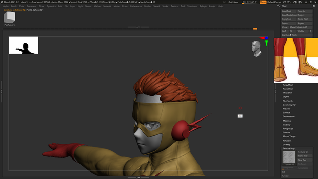 Kid flash. (For Anri model)