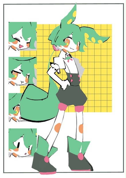 ずんだもん立ち絵素材 - ︎ ︎ ︎ - BOOTH
