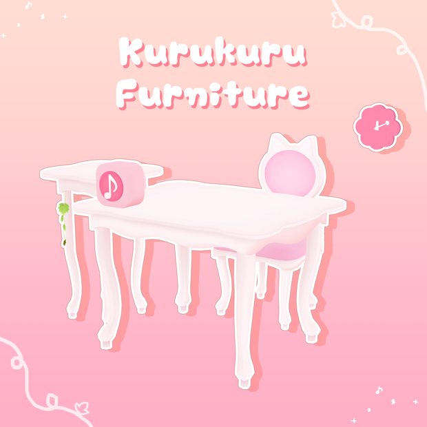 【3Dモデル】Kurukuru Furniture