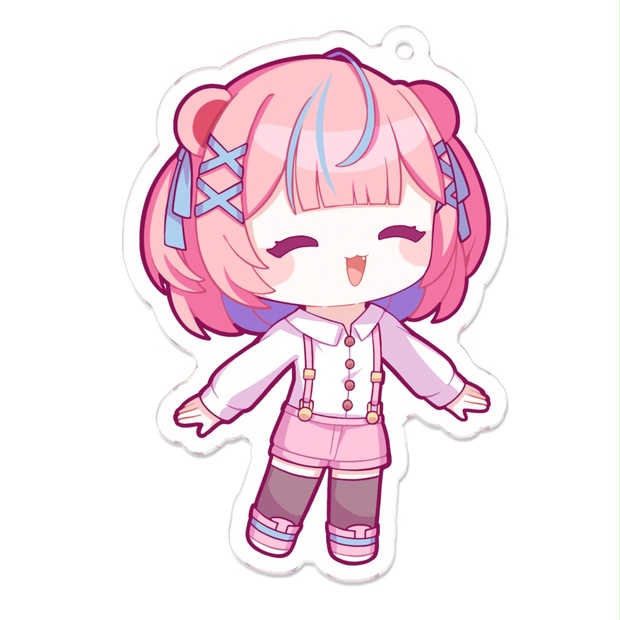 ナガノキャラクターズ カラーなアクリルキーホルダー（パープル