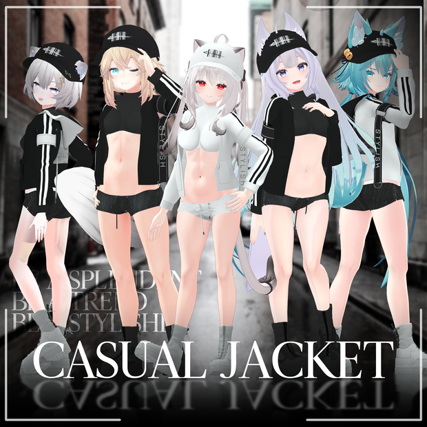 カジュアルジャケット(5アバター対応)