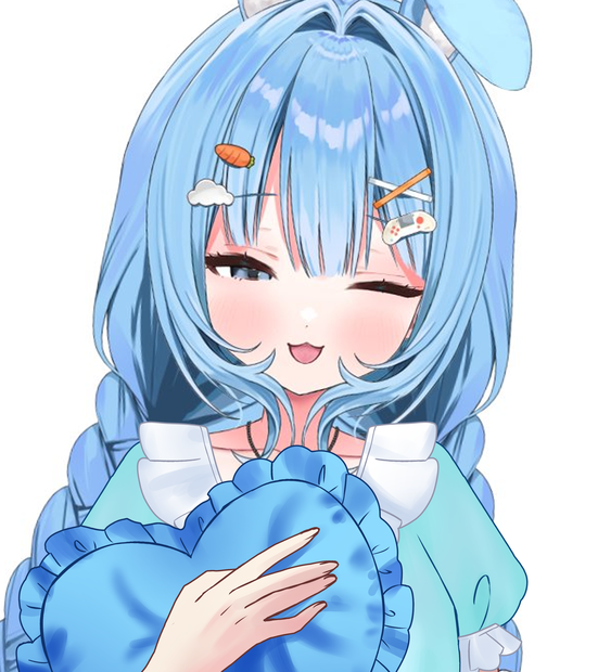 パジャマとハートクッション