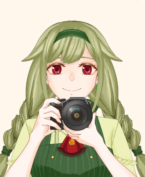 【VTuber向け】一眼レフカメラを持つ手素材：高解像度版＆商用利用権