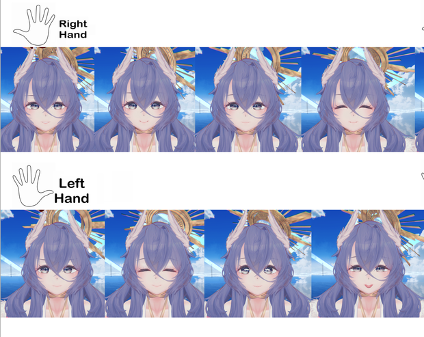 14 Face Expression Pack for Liloumois (リルモワ)