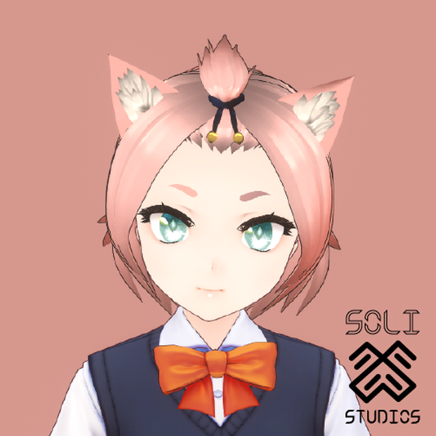 [VRoid] Genshiin Impact Diona Hair Asset