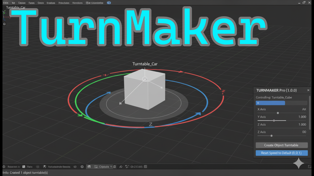 TURNMAKE｜ターンテーブル作成用
