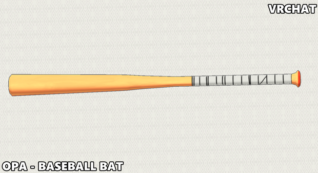 VRCHAT - OPA BASEBALL BAT