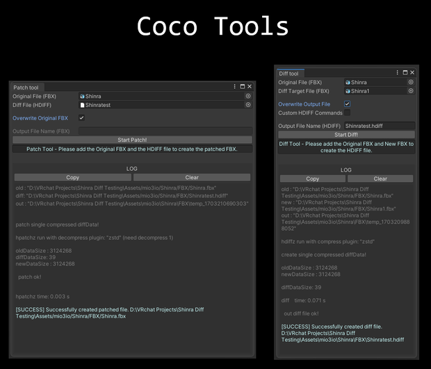 Coco tools