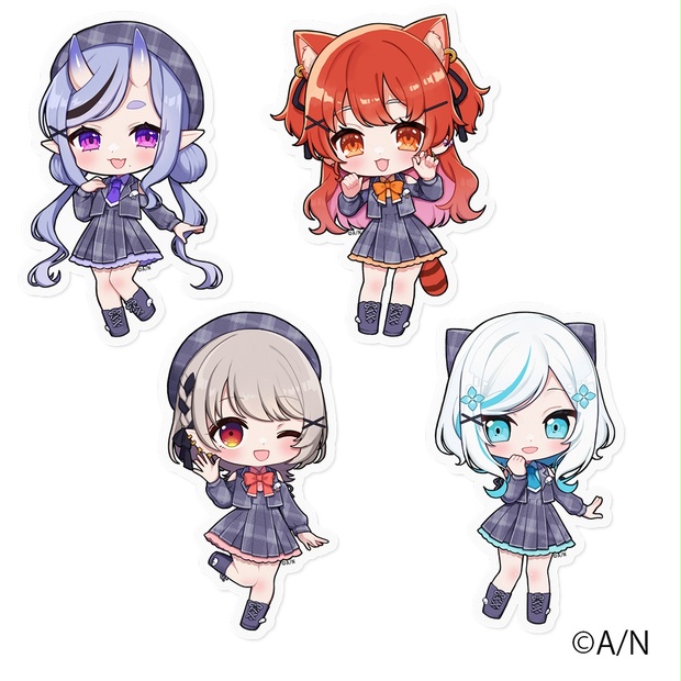 にじさんじEN アニメインパルス ステッカー Amazon | にじさん Noctyx アニメインパルス2024 バナー | 名前