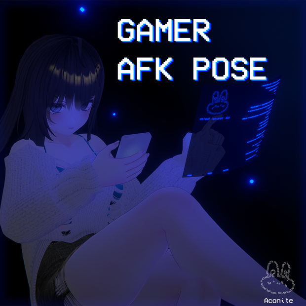 Gamer AFK Pose
