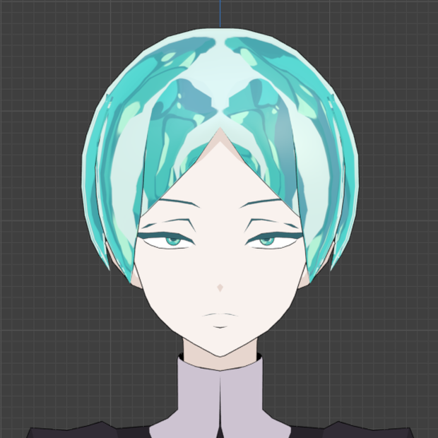 phosphophyllite (.blend / .fbx)