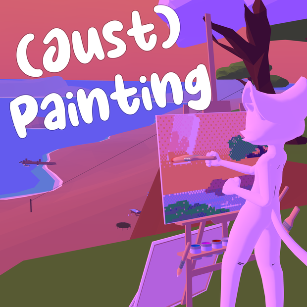 (Just)Painting (ただ)ペイント V1.1 [ Persistent paintings for VRChat worlds! ]