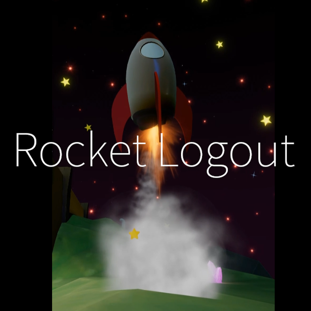 【VRChat想定】ロケットログアウト