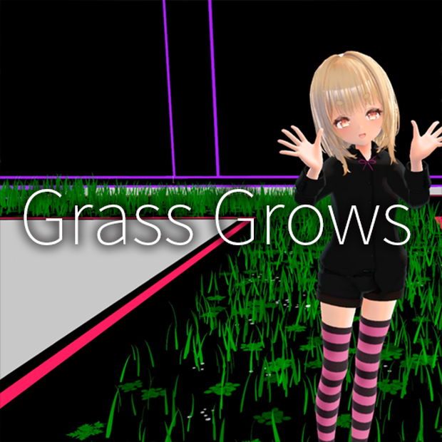 【VRC想定】草生える / Grass Grows
