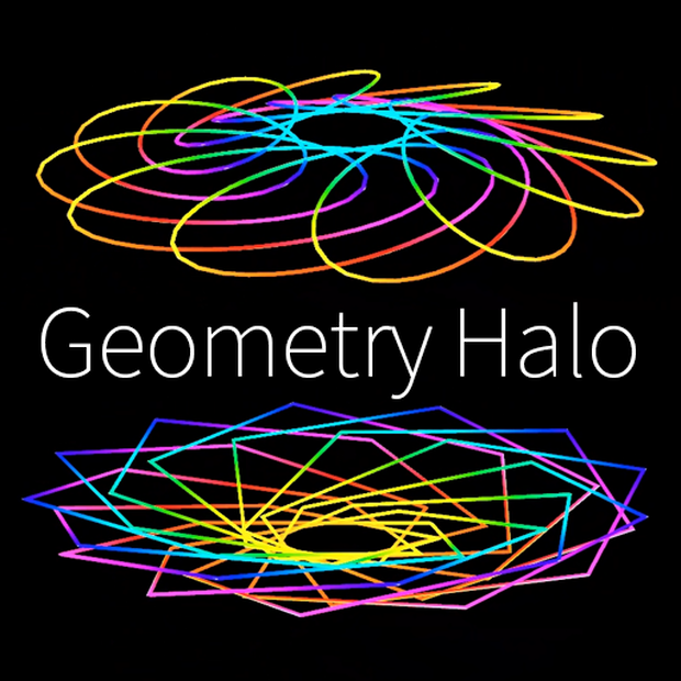 【VRC想定】ジオメトリヘイロー / Geometry Halo