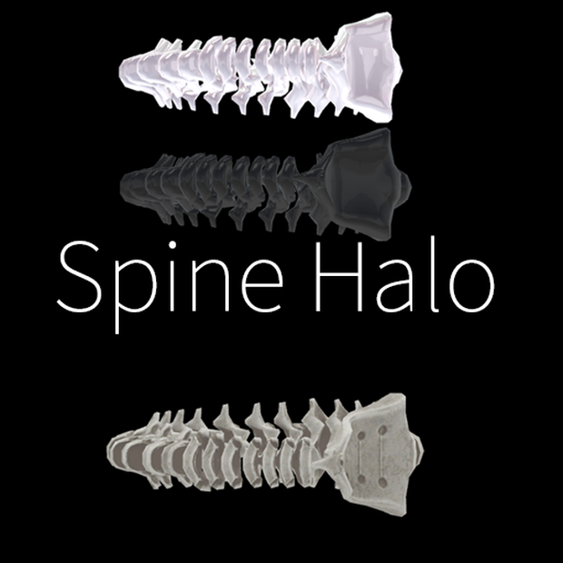 【VRC想定】スパインヘイロー / Spine Halo