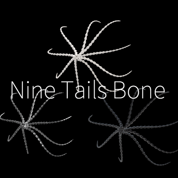 【VRC想定】骨九尾 / Nine Tails Bone