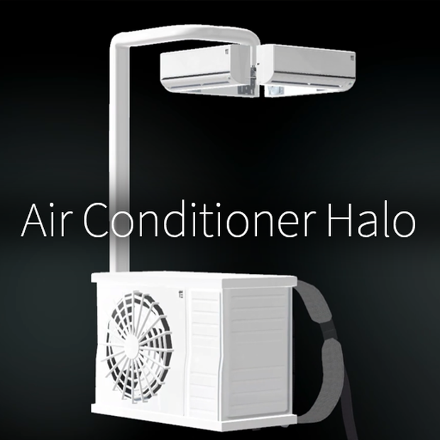 【VRC想定】エアコンヘイロー / Air Conditioner Halo