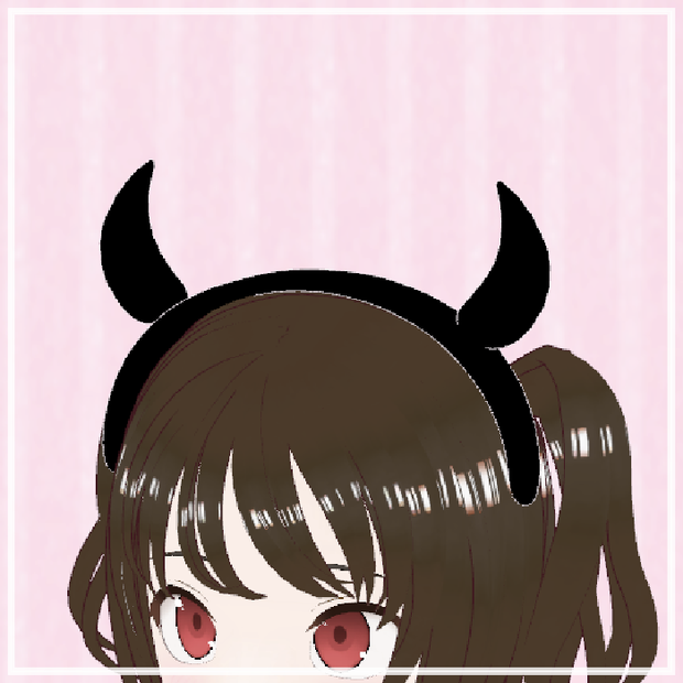 小悪魔の角カチューシャ – Little Evil Horn Headband –