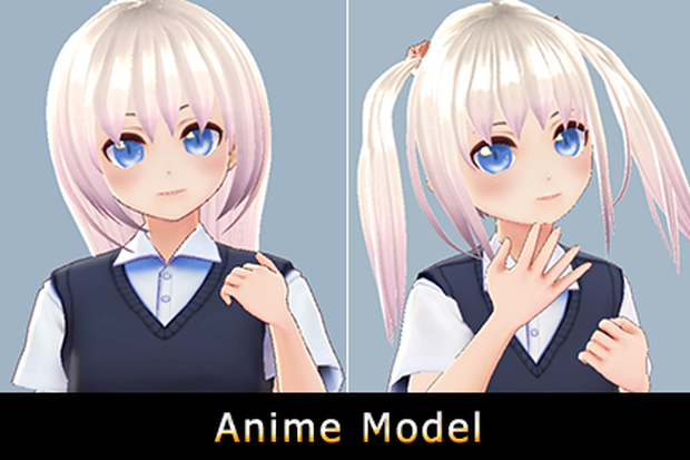 【Anime Character】Nana/Lulu (Unity 3D)