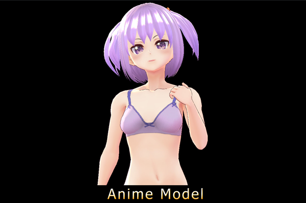 【Anime Character】Maya (Free/Unity 3D)