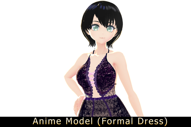 【Anime Character】Female003 (Unity 3D)