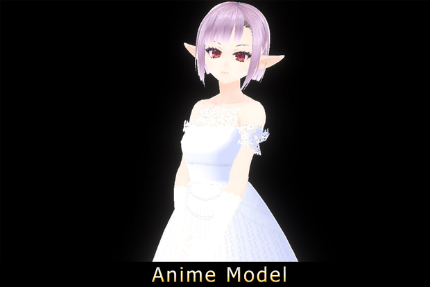【Anime Character】Emily (Bride/Unity 3D)