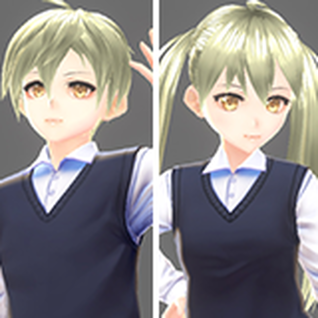 【Anime Character】Alex/Alice (V2/Unity 3D)