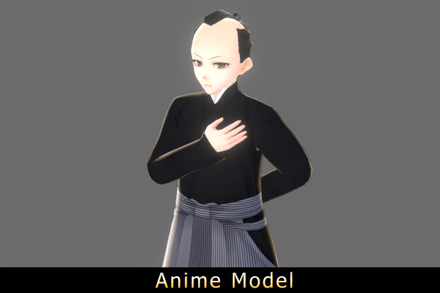 【Anime Character】Samurai (V2/Unity 3D)