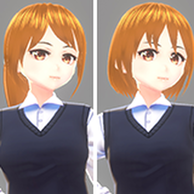 【Anime Character】Female12/13 (Discount/Unity 3D)