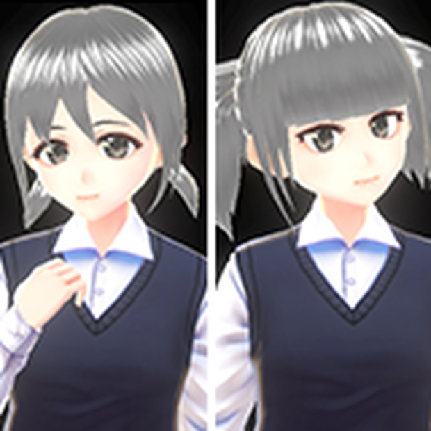 【Anime Character】Female14/15 (Discount/Unity 3D)