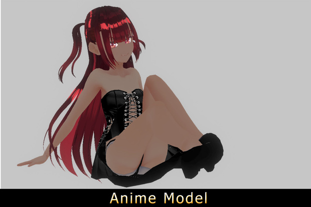 【Anime Character】Latifa (Free/Bustier/Unity 3D)