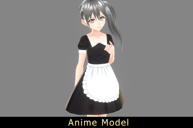【Anime Character】Hina (Maid V1/Unity 3D)