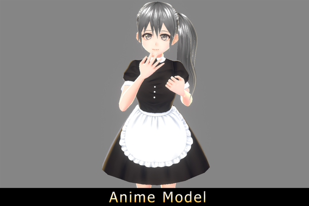 【Anime Character】Hina (Maid V2/Unity 3D)