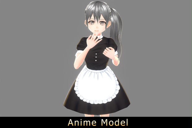 【anime Character】hina Maid V2 Unity 3d Alex94i60 Booth