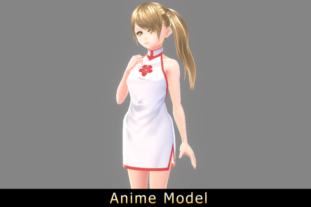 【Anime Character / alex94i60】Chloe (Cheongsam)