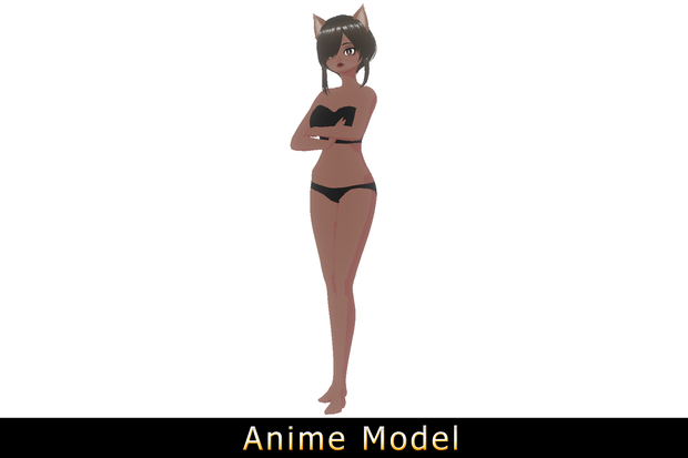 【Anime Character / alex94i60】Wolf Female (V2)
