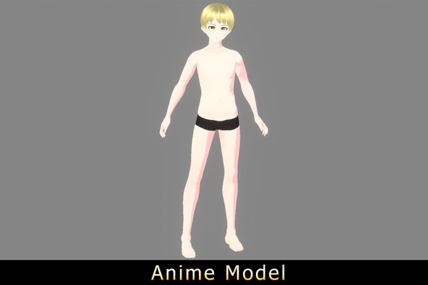 【Anime Character / alex94i60】Basic Male (V2)