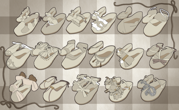 baby shoes(クリスタ用素材)(.cs3o)