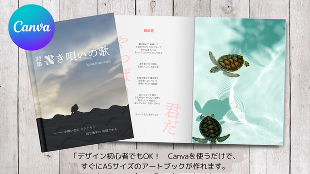 A5・アートブック用テンプレート｜電子書籍・紙書籍両対応（Canva専用）