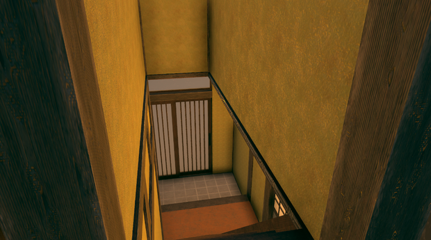 【VRChat対応】 家13 内装外装付き ドアや窓 ふすま付き
