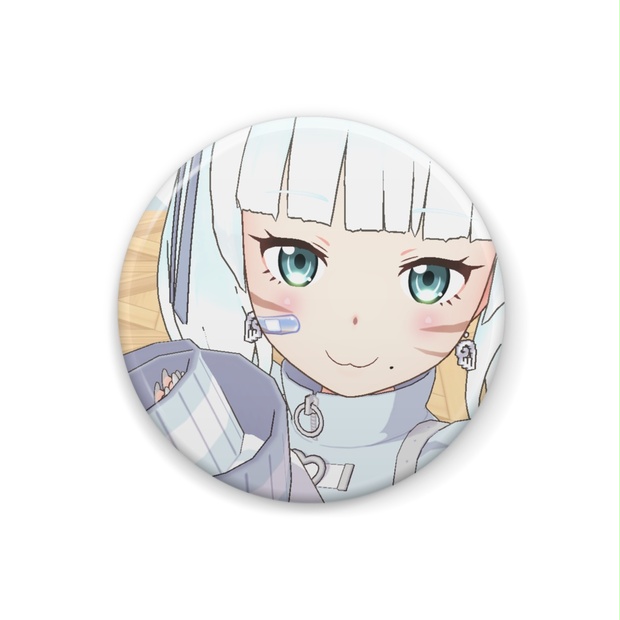 白狐ルナ】12月記念日グッズ-缶バッジ[1231] - REALITY SHOP - BOOTH