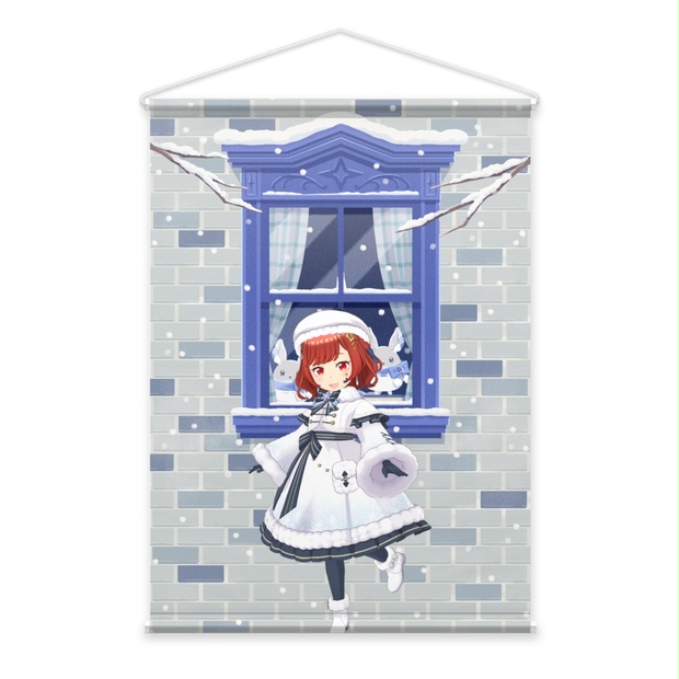 【なつめ】12月冬コーデ-タペストリー-G0316 - REALITY SHOP - BOOTH