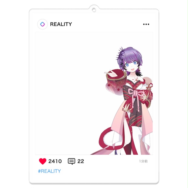 G0844 【テリア】03月記念日-フィード風アクキーG0844 - REALITY SHOP - BOOTH