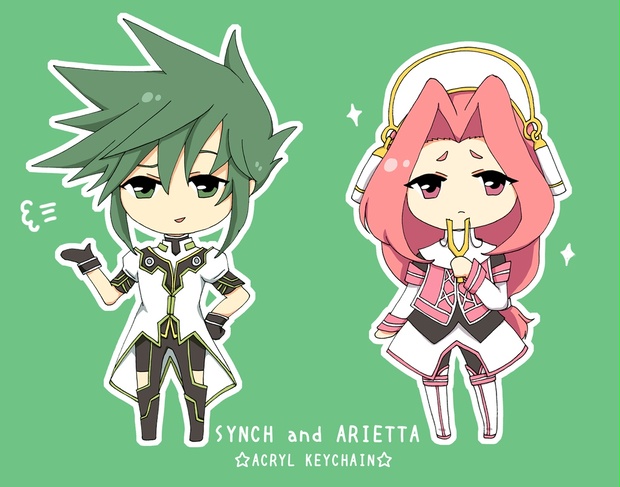 シンク アリエッタアクキー ひねくれ少年リミテッド Booth